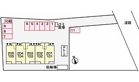 サンパレス安室 201 ｜ 兵庫県姫路市田寺３丁目（賃貸アパート1LDK・2階・43.47㎡） その18