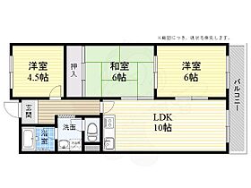 大阪府高槻市塚原５丁目（賃貸マンション3LDK・2階・61.00㎡） その2