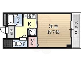 大阪府高槻市奈佐原２丁目（賃貸マンション1K・6階・22.09㎡） その2