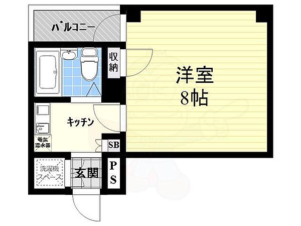 大阪府高槻市富田町３丁目(賃貸マンション1K・1階・20.00㎡)の写真 その2