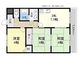 阪急京都本線 高槻市駅 バス8分 芝生住宅東口下車 徒歩4分