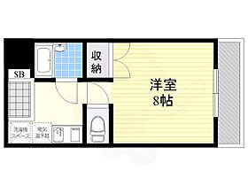 大阪府高槻市紺屋町（賃貸マンション1K・4階・24.32㎡） その2