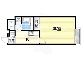 大阪府高槻市桜ケ丘南町（賃貸アパート1K・1階・26.08㎡） その2