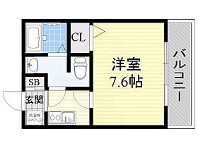 大阪府高槻市東五百住町２丁目12番20号（賃貸アパート1K・2階・24.84㎡） その2