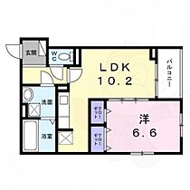 大阪府茨木市東太田２丁目6番12号（賃貸アパート1LDK・2階・42.30㎡） その2