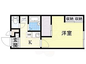 大阪府高槻市安満西の町30番3号（賃貸アパート1K・2階・23.18㎡） その2