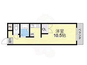 大阪府高槻市氷室町２丁目45番1号（賃貸マンション1R・3階・24.00㎡） その2