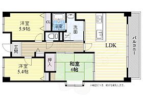 大阪府高槻市神内２丁目（賃貸マンション3LDK・4階・69.41㎡） その2