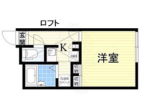 大阪府高槻市安満西の町28番2号（賃貸アパート1K・1階・20.28㎡） その2