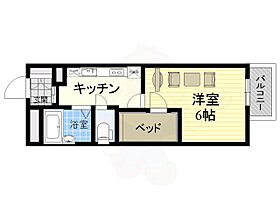 大阪府高槻市永楽町（賃貸マンション1K・2階・19.87㎡） その2