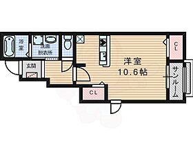 大阪府高槻市芝生町４丁目64番7号（賃貸アパート1R・1階・33.04㎡） その2