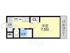 大阪府高槻市岡本町（賃貸マンション1K・3階・23.00㎡） その2