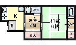 間取図画像 2K