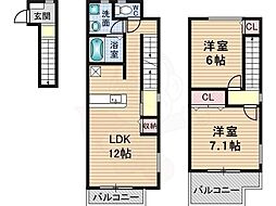 大阪モノレール彩都線 豊川駅 徒歩24分 2階/-