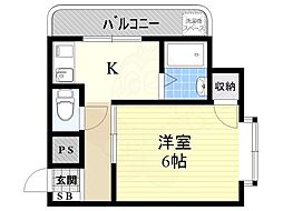 メゾン芥川 2階/407