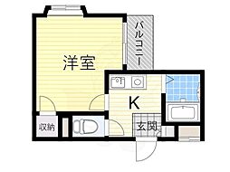 ぷりんせす八丁畷A棟 3階/-