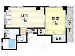 深沢ハイムB棟 2階/-
