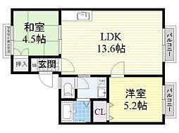 高井ハイツB棟 2階