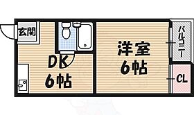 マンション山之内  ｜ 大阪府大阪市住吉区山之内２丁目（賃貸マンション1DK・4階・22.05㎡） その2