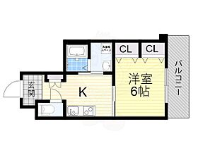 BLISS POINT阿倍野  ｜ 大阪府大阪市阿倍野区松虫通２丁目（賃貸マンション1K・3階・26.78㎡） その2