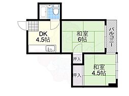 小松マンション 4階/403