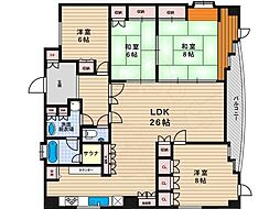 タイムス西田辺 6階