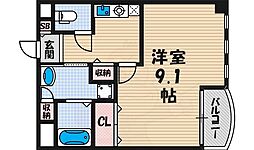 グランクレール・K 1Kの間取図画像