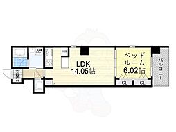 Broad阿倍野阪南町Residence 8階