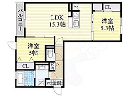 La　Vita帝塚山 2階