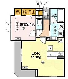 クラシスト東粉浜WEST 1階/-