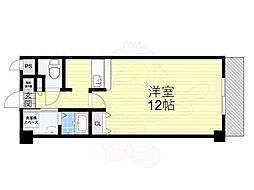 エミネンスパレス ワンルームの間取図画像
