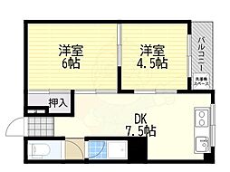 竹田マンション 4階/401