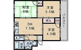 大阪府豊中市熊野町４丁目（賃貸マンション3LDK・3階・53.00㎡） その2