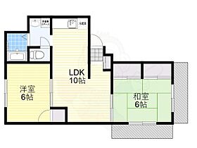 大阪府豊中市寺内１丁目11番13号（賃貸マンション2LDK・3階・50.00㎡） その2