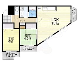 大阪府豊中市北緑丘１丁目（賃貸マンション2LDK・3階・65.80㎡） その2