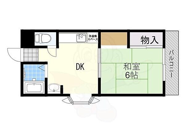 ルミエール緑地公園2 111｜大阪府豊中市寺内１丁目(賃貸マンション1DK・1階・29.52㎡)の写真 その2