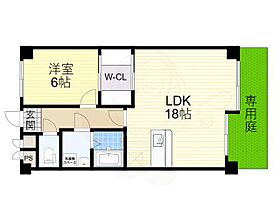 大阪府豊中市柴原町４丁目11番26号（賃貸マンション1LDK・1階・54.40㎡） その2