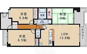 グランディア緑地公園  ｜ 大阪府豊中市東泉丘４丁目（賃貸マンション3LDK・8階・64.99㎡） その2