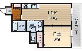 大阪府豊中市寺内２丁目1番8号（賃貸マンション1LDK・2階・40.00㎡） その2