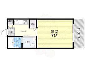 ハイツSUGI 306 ｜ 大阪府吹田市千里山東２丁目（賃貸マンション1K・3階・18.91㎡） その2