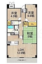 大阪府吹田市江坂町５丁目14番16号（賃貸マンション3LDK・5階・67.14㎡） その2