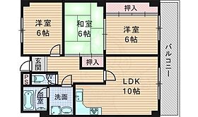 大阪府吹田市山田西３丁目85番1号（賃貸マンション3LDK・4階・64.80㎡） その2