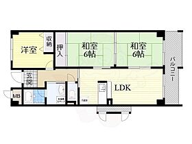 大阪府豊中市向丘２丁目（賃貸マンション3LDK・2階・66.20㎡） その2