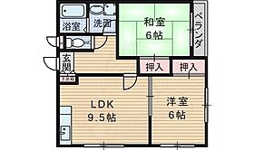 大阪府豊中市柴原町２丁目（賃貸マンション2LDK・3階・51.90㎡） その2