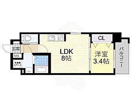 大阪府豊中市服部本町３丁目（賃貸マンション1LDK・1階・28.34㎡） その2