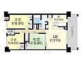 レジディア千里万博公園3階16.2万円