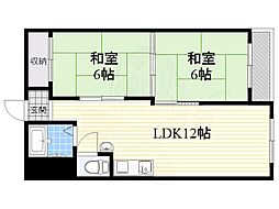 桃山台コーポラス 2階/-