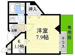 ナヴィール箕面 1階