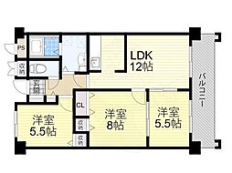 パークハイツアイリス1号館 1階/-