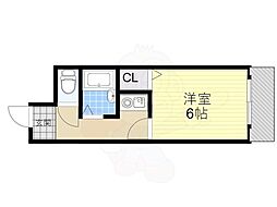 プチフラット千里山 4階/-